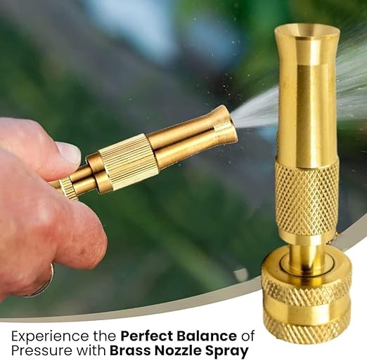 Brass Copper Adjustable Function Water Jet Spray Nozzle