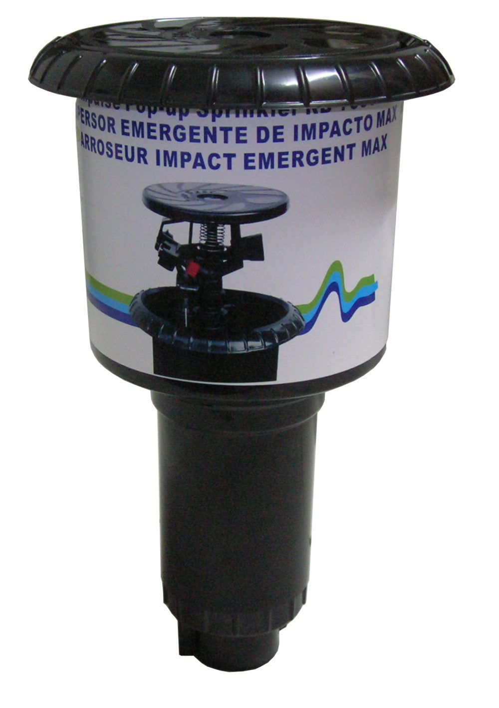 Pop-Up Impact Sprinkler Head Adjustable Rocker Rotary Buried Sprinkler Flat Farmland Automatic Irrigation