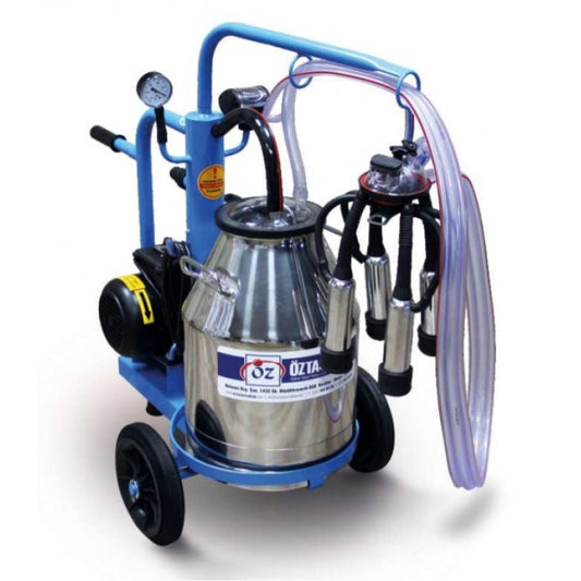 PORTABLE MILKING MACHINE ( Single Cluster & Bucket )
