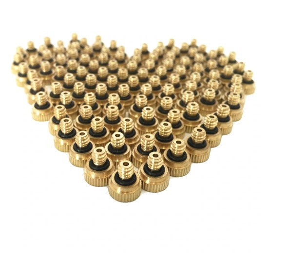 Misting Nozzle Brass 0.3mm 10 PCS