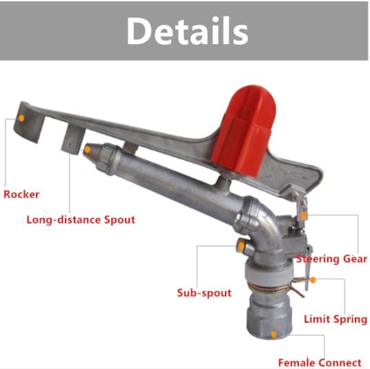 Rain Gun PY-30 with Stand