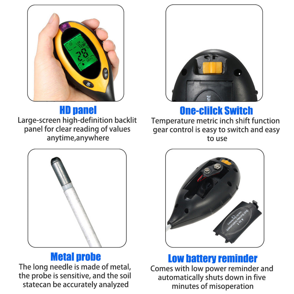 PH Meter 4 in 1