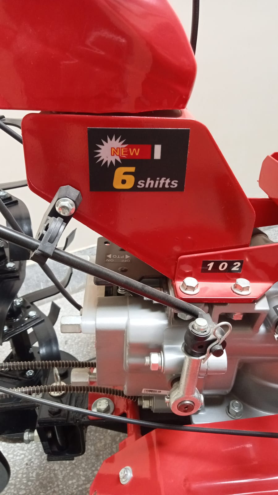 Power Tiller 13HP 1100fe-6 8 Gear