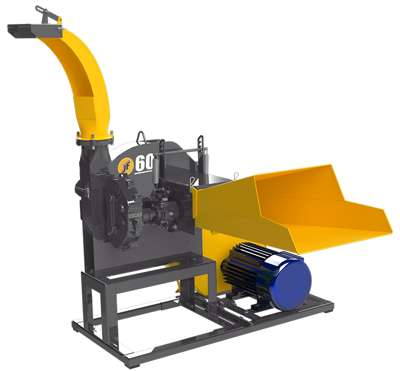 Precision Forage Chopper JF 60 Max With Tractor 3 Point Linkage