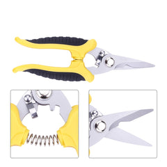Stainless Steel Pruning Shears Cutter Home Gardening Plant Scissor Branch Pruner Hand Tool