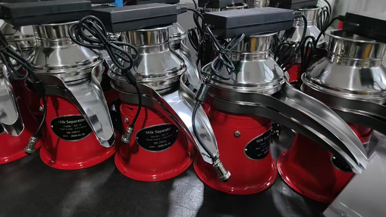 Electric Cream Separator 90L/H – Stainless Steel Milk Separator Machine