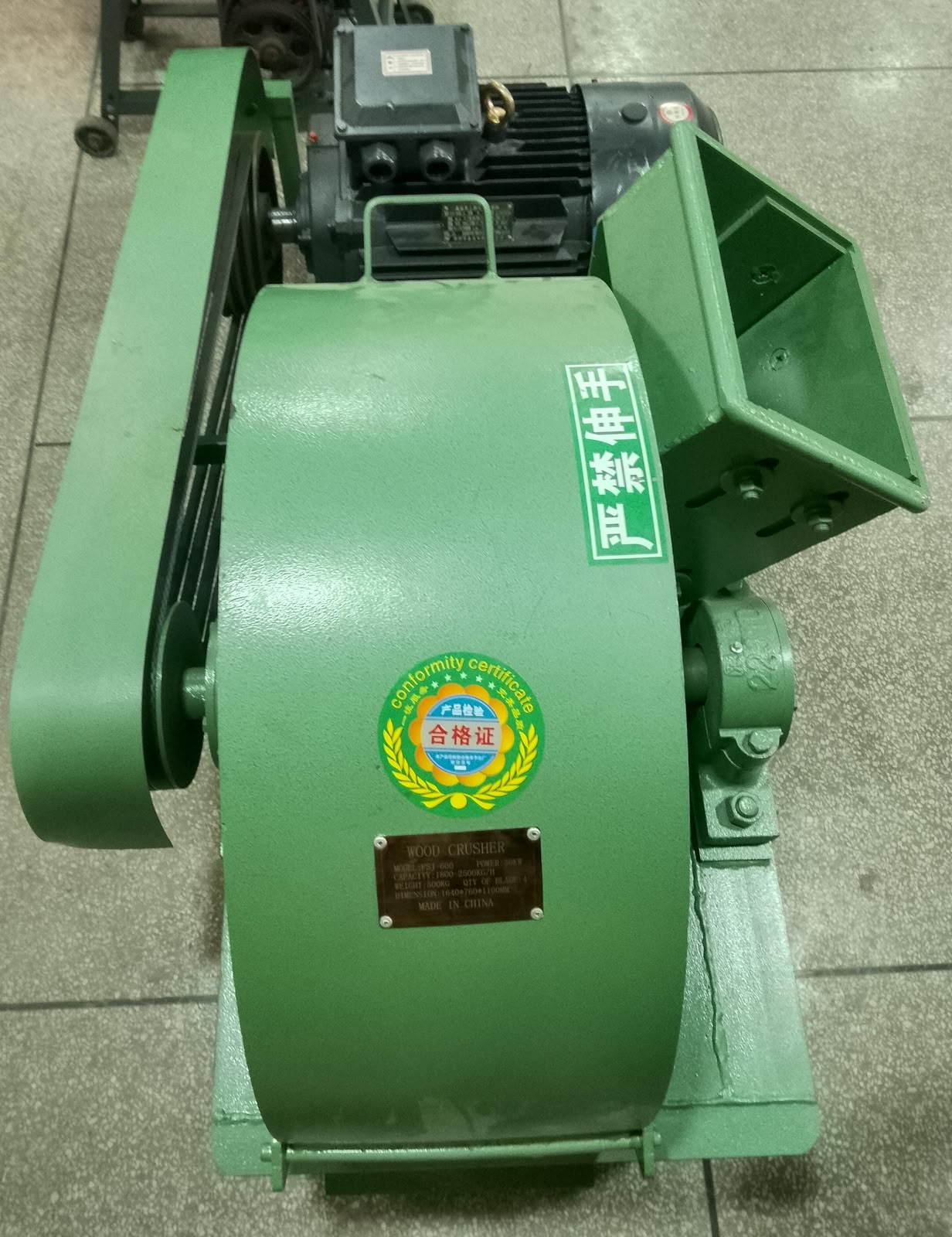 Wood Crusher Machine