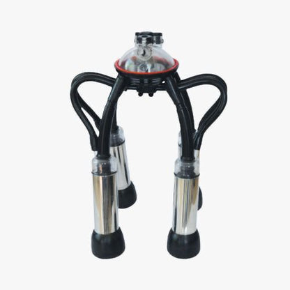 PORTABLE MILKING MACHINE ( Double Cluster & Double Bucket )