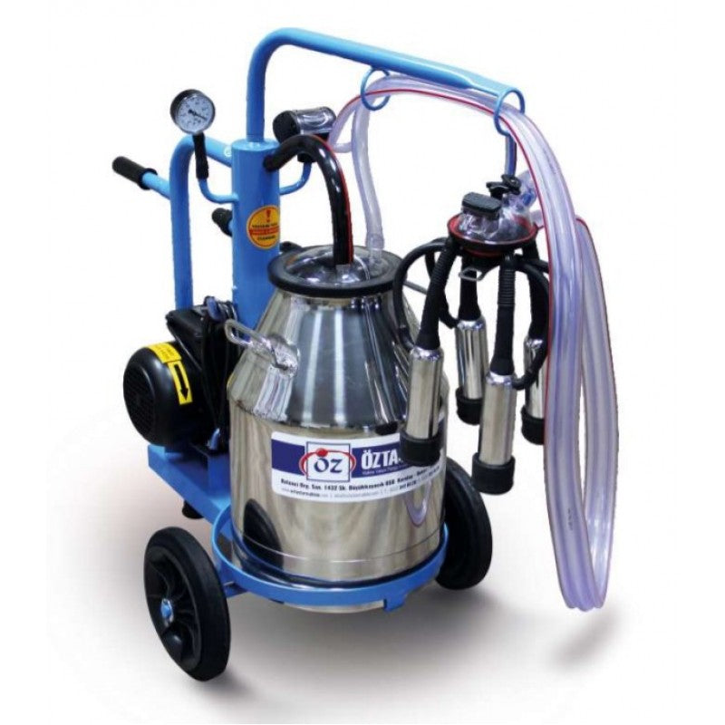 PORTABLE MILKING MACHINE ( Single Cluster & Bucket )