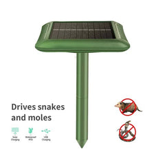 CE Easy Installation Solar Energy Mole Snake Repeller Dustproof Waterproof Protect Home Safety Field Guardian Animal Repellent