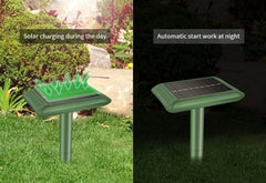 CE Easy Installation Solar Energy Mole Snake Repeller Dustproof Waterproof Protect Home Safety Field Guardian Animal Repellent