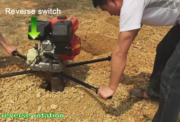 Ground Drill with Reverse Function